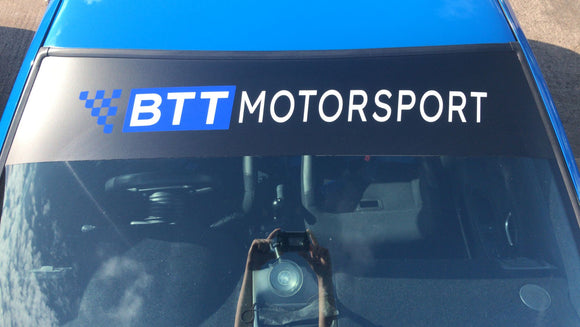 BTT Motorsport Sun Strip