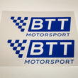 BTT Motorsport Stickers