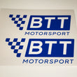 BTT Motorsport Stickers
